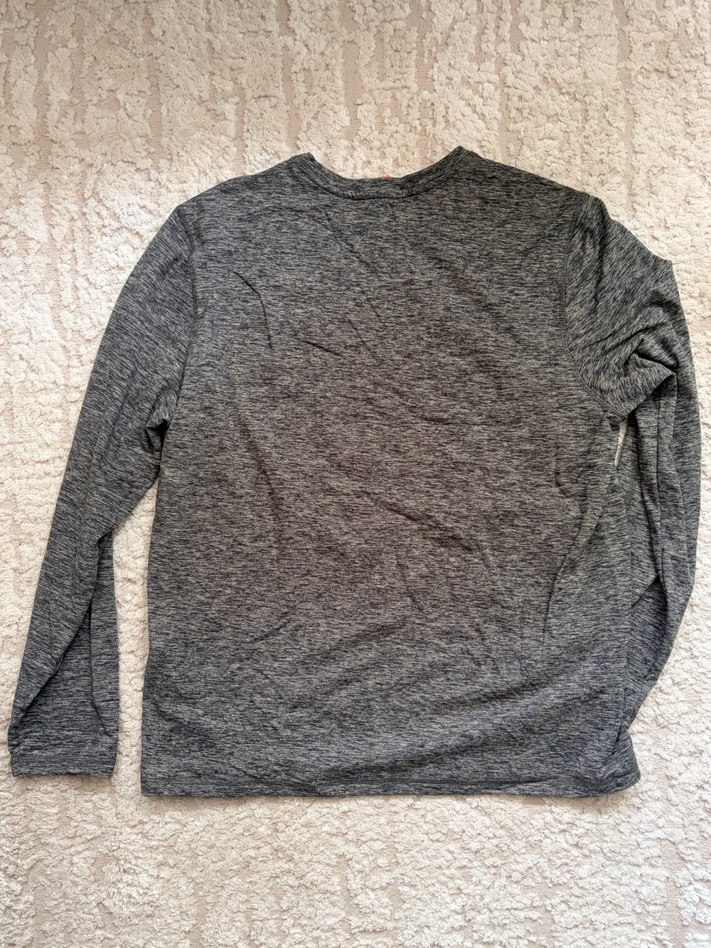 Rugged Elements Sueded Long Sleeve Crew in Gray - Men's Long Sleeve Tee M - Picture 8 of 8